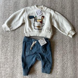 Zara Brand New Set 3-6 Months